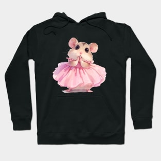 Coquette Hamster girl Hoodie